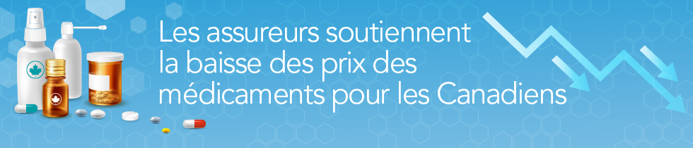 Les assureurs soutiennent la baisse des prixs des médicaments pour les Canadiens